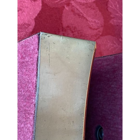 Vintage Delta (upper case) Symbol Triangle Weighted Bookends Pair 2lbs. Each Bro - Picture 8 of 16